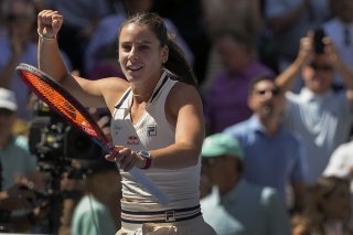Emma Navarro très heureuse d'être dans le dernier carré à New York KEYSTONE/AP/Pamela Smith